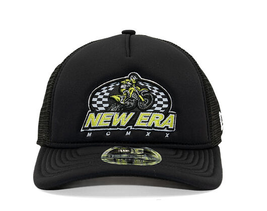 Kappe New Era - Branded Graphic 9FORTY M-CROWN Trucker - Black