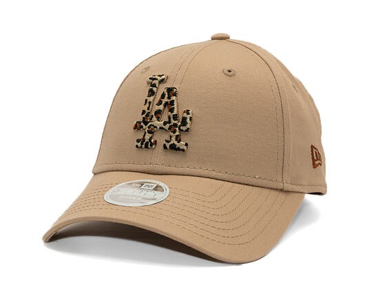 Damen Kappe New Era - MLB Animal Infill 9FORTY - LA Dodgers - Camel