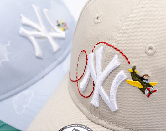 Kinder Kappe New Era - MLB Plane Icon 9FORTY - NY Yankees - Stone