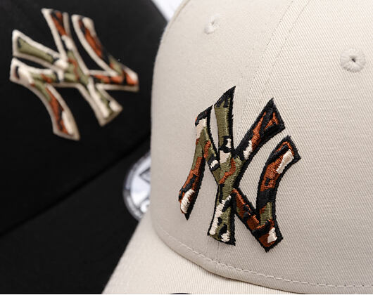 Kappe New Era - MLB Outline Camo 9FORTY - NY Yankees - Stone