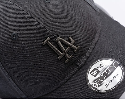 Kappe New Era - MLB Wash Distress 9FORTY - LA Dodgers - Steel
