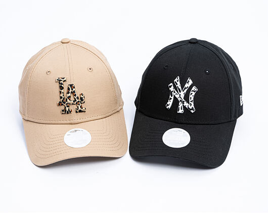 Damen Kappe New Era - MLB Animal Infill 9FORTY - LA Dodgers - Camel