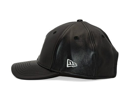 Kappe New Era - MLB IMAGE DROP - Leather 9FORTY M-CROWN - NY Yankees - Black