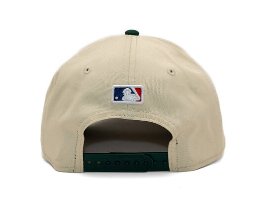 Kappe New Era - MLB Colorblock 9FORTY M-CROWN - Oakland Athletics - Cream