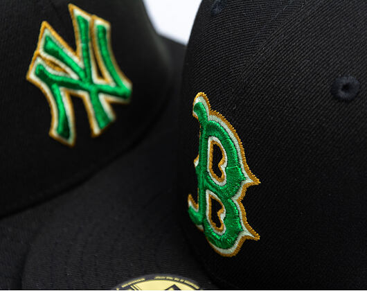 Kappe New Era - MLB 2026 St. Patrick Day 59FIFTY - Boston Red Sox - Black