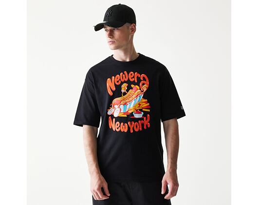 T-Shirt New Era - Food Graphic Tee - Black