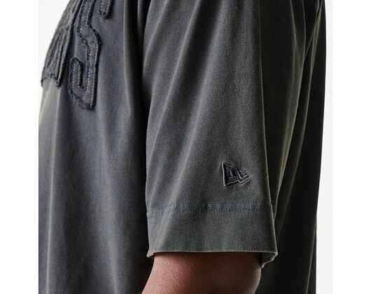 T-Shirt New Era - MLB Washed Boxy Tee - LA Dodgers - Dark Grey