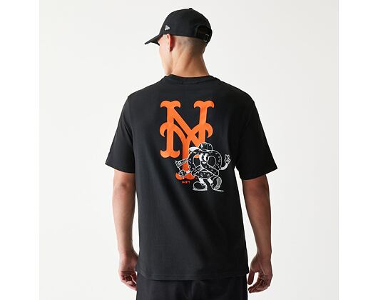 T-Shirt New Era - MLB Food Graphic Tee - NY Mets - Black
