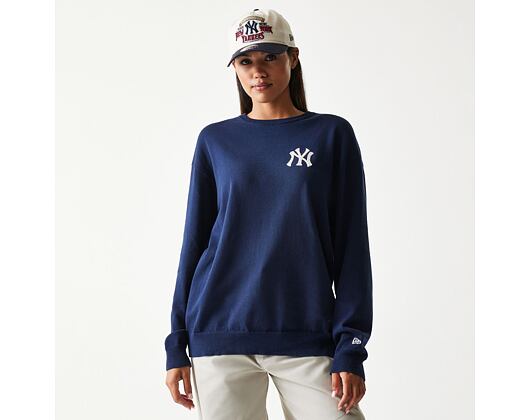Strickpullover New Era - MLB Essential Knit Sweater - NY Yankees - Navy