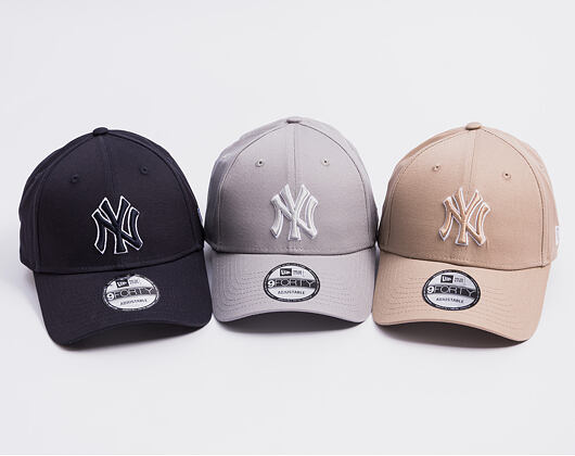 Kappe New Era - MLB Outline 9FORTY - NY Yankees - Light Brown