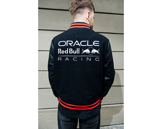 Jacke New Era - F1 Varsity Jacket - Red Bull F1 - Black
