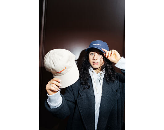 Kappe 8by8 - Dadcap - "idk, google it" - Navy/White