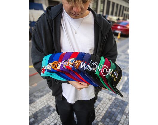 Kappe Mitchell & Ness - Utah Mammoth - Double Clutch Pro Snapback - Black