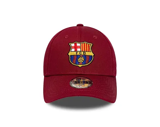 Kinder Kappe New Era - Core Logo 9FORTY Kids - Barcelona FC - Cardinal
