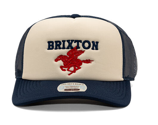 Kappe Brixton - Pegasus MP Trucker - White/Navy