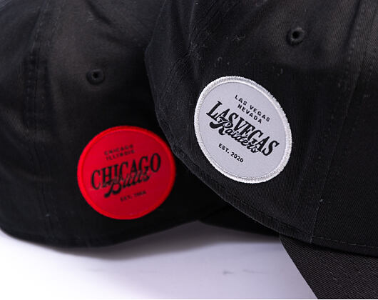 Kappe New Era - 9FORTY A-FRAME SIDE PATCH - Chicago Bulls