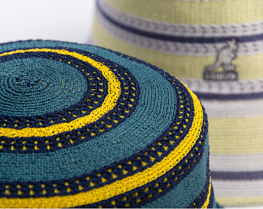 Hut Kangol - Tropic Resort Stripe Lahinch - Celestial Teal Multi