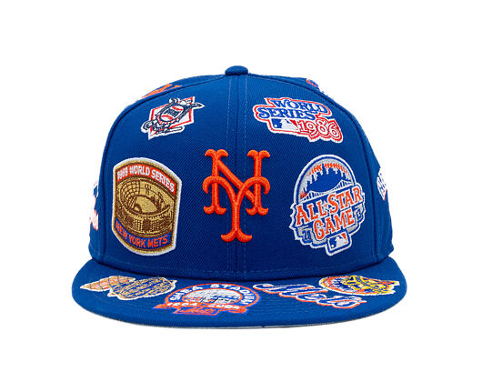 Kappe New Era - MLB All Over Logo 59FIFTY - NY Mets - Team Color