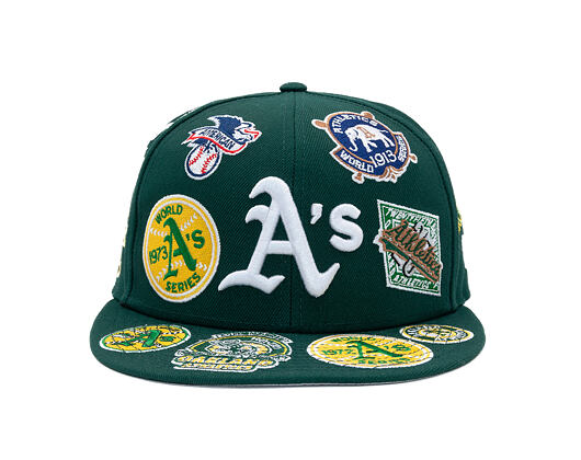 Kappe New Era - MLB All Over Logo 59FIFTY - Oakland Athletics - Team Color