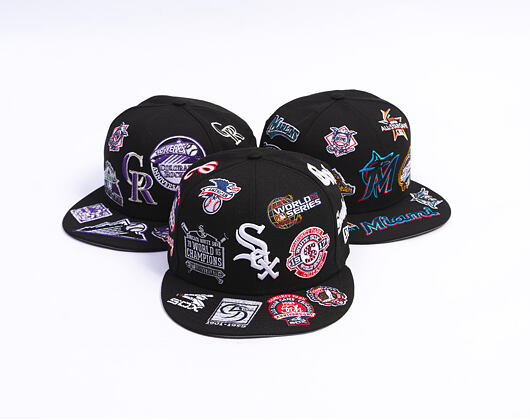 Kappe New Era - MLB All Over Logo 59FIFTY - Chicago White Sox - Team Color