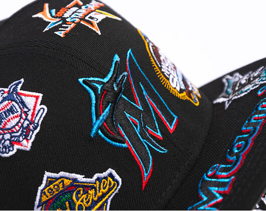 Kappe New Era - MLB All Over Logo 59FIFTY - Miami Marlins - Team Color
