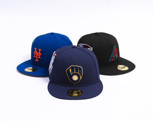 Kappe New Era - MLB Hidden Hit 59FIFTY - Milwaukee Brewers - Team Color
