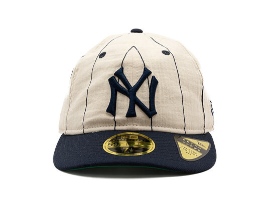 Kappe New Era - MLB Retro Linen Pinstripe 59FIFTY Retro Crown - NY Yankees - Team Color