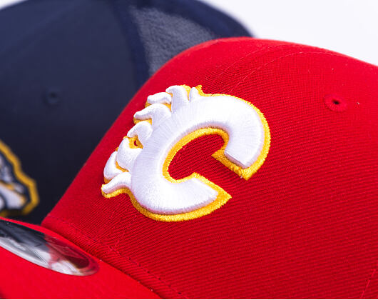 Kappe New Era - NHL Core Mesh 9SEVENTY Stretch-Snap - Calgary Flames - Team Color