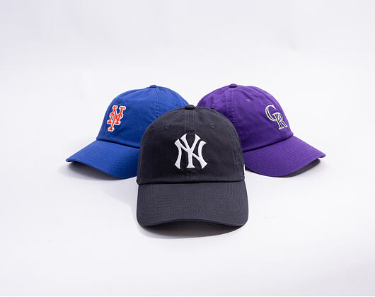 Kappe Nike - Primetime Club Unctructured Oragnic Cotton Cap NY Yankees - pitch blue
