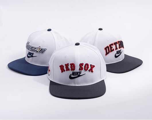 Kappe Nike - Cooperstown Dri-Fit Pro - Boston Red Sox - White 10A/Pitch Blue 4FA