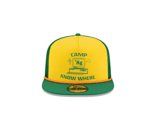 Kappe New Era - Camp Know Where 19TWENTY - Stranger Things - Green