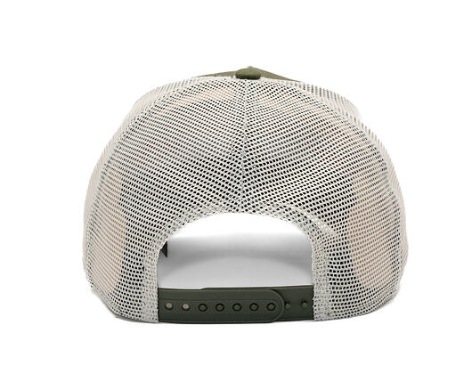 Kappe New Era - Branded Summer Patch 9FORTY A-Frame Trucker - New Olive