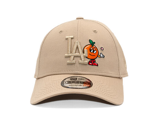 Kappe New Era - MLB Tonal Icon 9FORTY - LA Dodgers - Camel