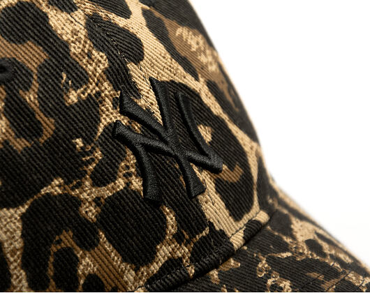 Damen Kappe New Era - MLB Summer Leopard 9TWENTY - NY Yankees - Brown / Camel