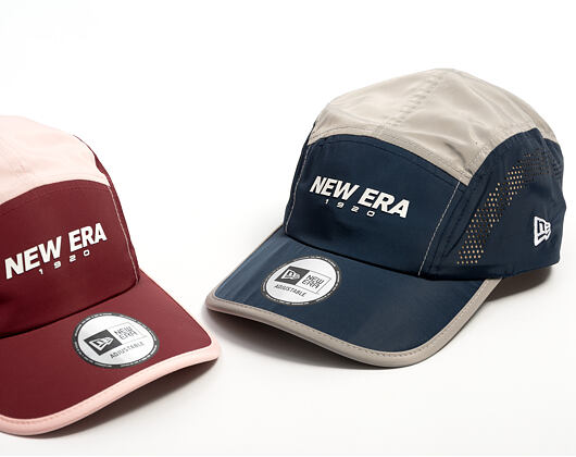 Kappe New Era - Branded Color Block Runner - Cardinal / Cream
