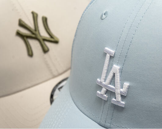 Kappe New Era - MLB Midi Homefield 9FORTY Trucker - LA Dodgers - Sky Blue / White