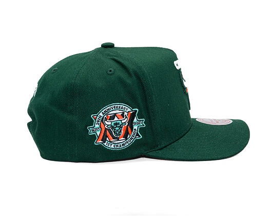 Kappe Mitchell & Ness - NBA - Emerald Slam - Chicago Bulls - Green/Orange