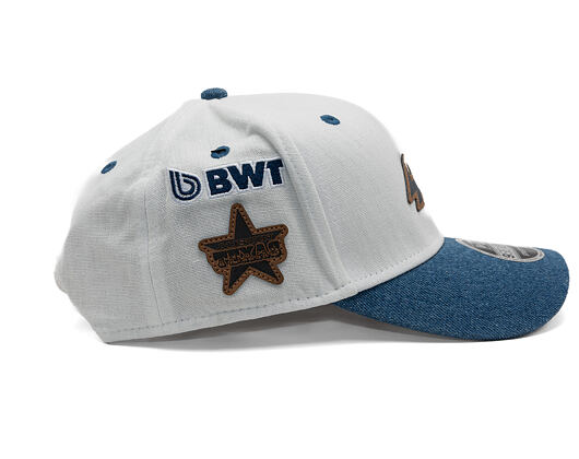 Kappe New Era - F1 Austin 9SEVENTY Stretch-Snap - Alpine Racing - Ivory