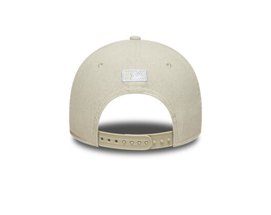 Kappe New Era - MLB Linen 9FORTY M-CROWN - NY Yankees - Stone