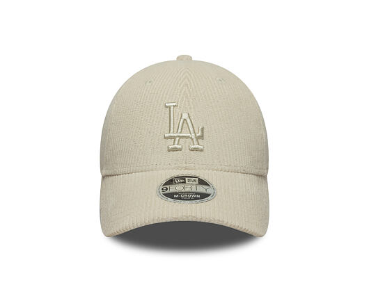 Kinder Kappe New Era - MLB Cord 9FORTY M-CROWN - LA Dodgers - Cream