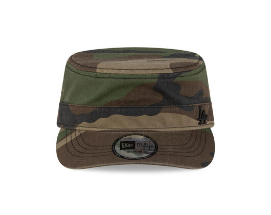 Kappe New Era - QS Military Cap - LA Dodgers - Woodland Camo