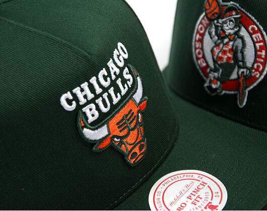 Kappe Mitchell & Ness - NBA - Emerald Slam - Chicago Bulls - Green/Orange