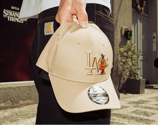 Kappe New Era - MLB Tonal Icon 9FORTY - LA Dodgers - Camel