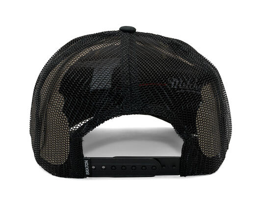 Kappe Brixton - Hubal C Np Mp Trucker Hat - Black/Off White/Black