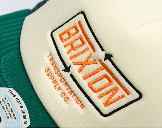 Kappe Brixton - Caldwell Np Hp Trucker Hat - Primal Green/Whitecap/Primal G