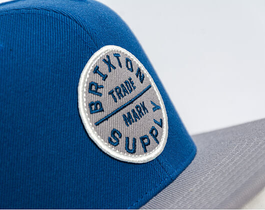 Kappe Brixton - Oath Iii Snapback - Blue/Light Grey