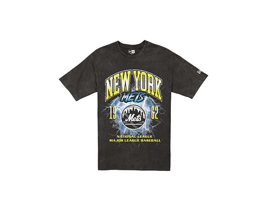 T-Shirt New Era - MLB Lifestyle Graphic Tee - NY Mets - Black