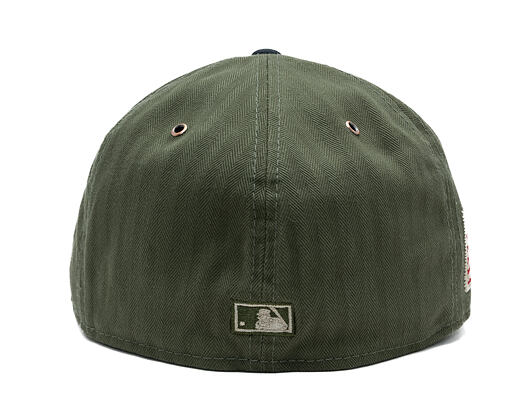 Kappe New Era - MLB Three Looms "American Herringbone" 59FIFTY - NY Yankees - Team Color