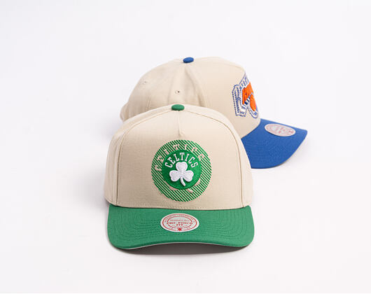 Kappe Mitchell & Ness - Off Tilted - NBA - Boston Celtics - Off White