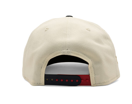 Kappe New Era - MLB "American Flag" 9FIFTY - Atlanta Braves - Chrome White
